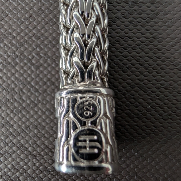John Hardy Silver Woven Bracelet - Picture 3 of 5